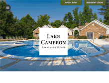 Tablet Screenshot of lakecameron.com